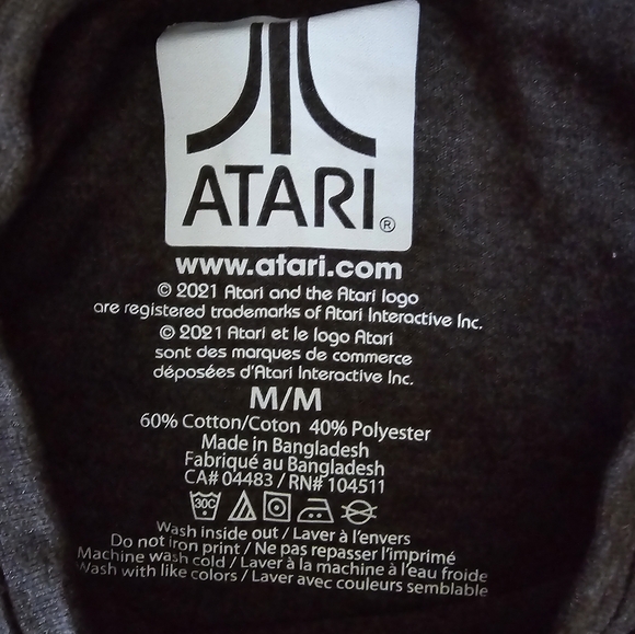 Atari Graphic T-Shirt (Men's Size Medium) - Picture 2 of 2